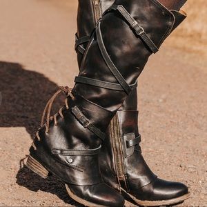 ❤️FREEBIRD CASSIUS BLACK BOOTS